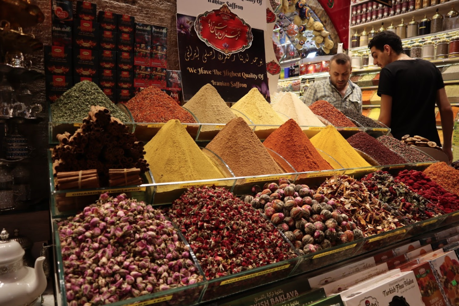 ISTAMBUL: Bazar das Especiarias ou Bazar Egípcio.