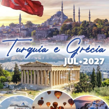 JULHO 2027 - Turquia e Grécia