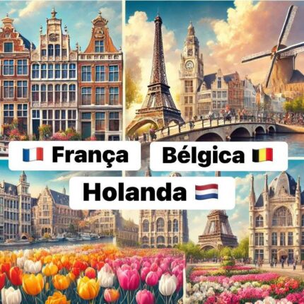 ABRIL 2027 - França -Bélgica -Holanda
