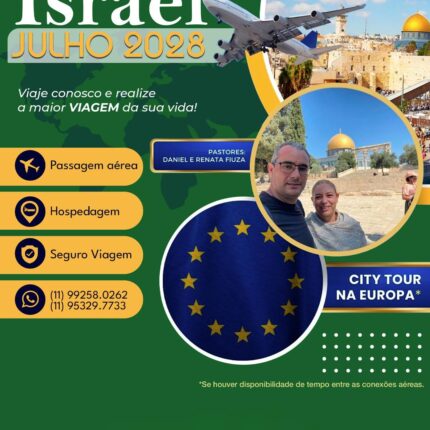 JULHO 2028 - Caravana para Israel